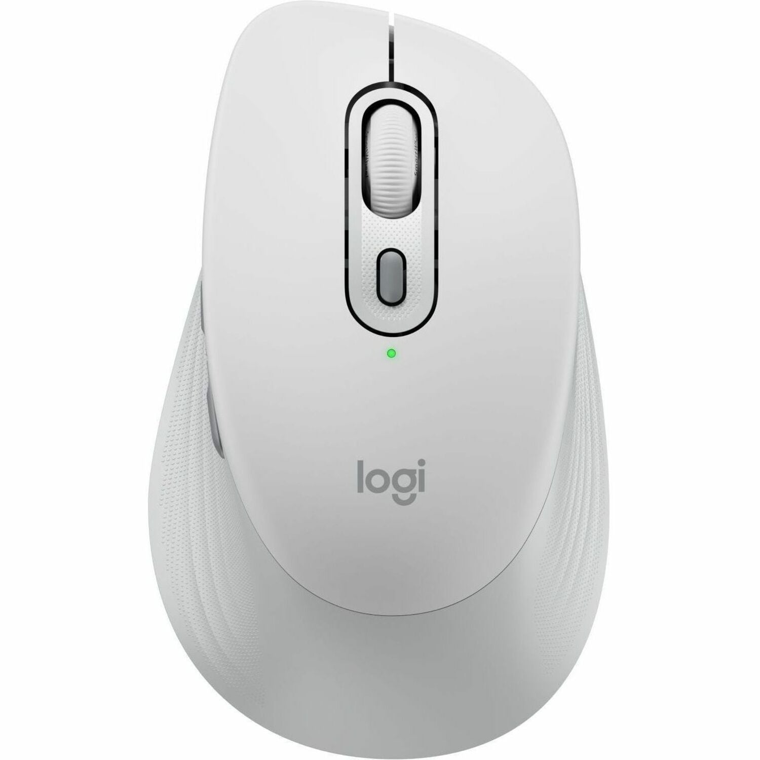 Main Image for Logitech Signature Comfort M840 L Wireless Mouse, Bluetooth Mouse with Silent Clicks, SmartWheel, Customizable Buttons, Off-white