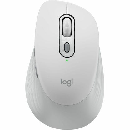 Main Image for Logitech Signature Comfort M840 L Wireless Mouse, Bluetooth Mouse with Silent Clicks, SmartWheel, Customizable Buttons, Off-white