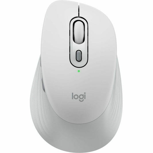 Main Image for Logitech Signature Comfort M840 L Wireless Mouse, Bluetooth Mouse with Silent Clicks, SmartWheel, Customizable Buttons, Off-white