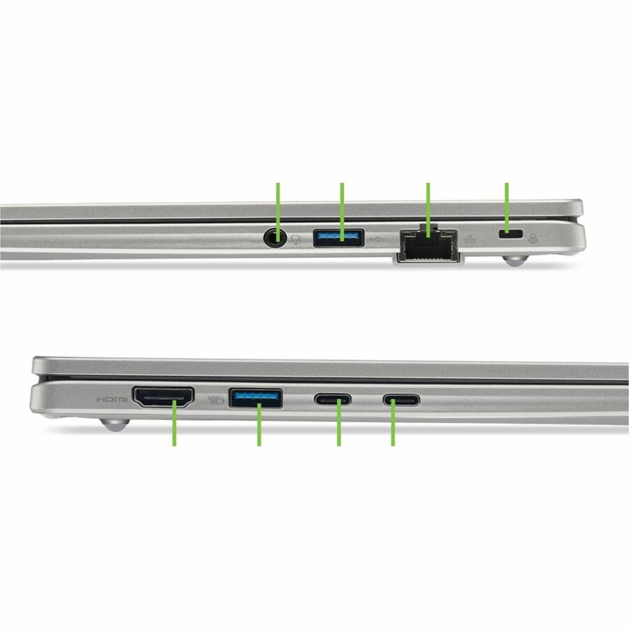 Alternate-Image4 Image for Acer TravelMate P4 14 AI TMP414-56 TMP414-56-79JC 14" Clamshell Copilot+ PC Notebook - WUXGA - 120 Hz - Intel Core Ultra 7 355 - 16 GB - 512 GB PCI Express NVMe 4.0 SSD - English (US) Keyboard - Iron