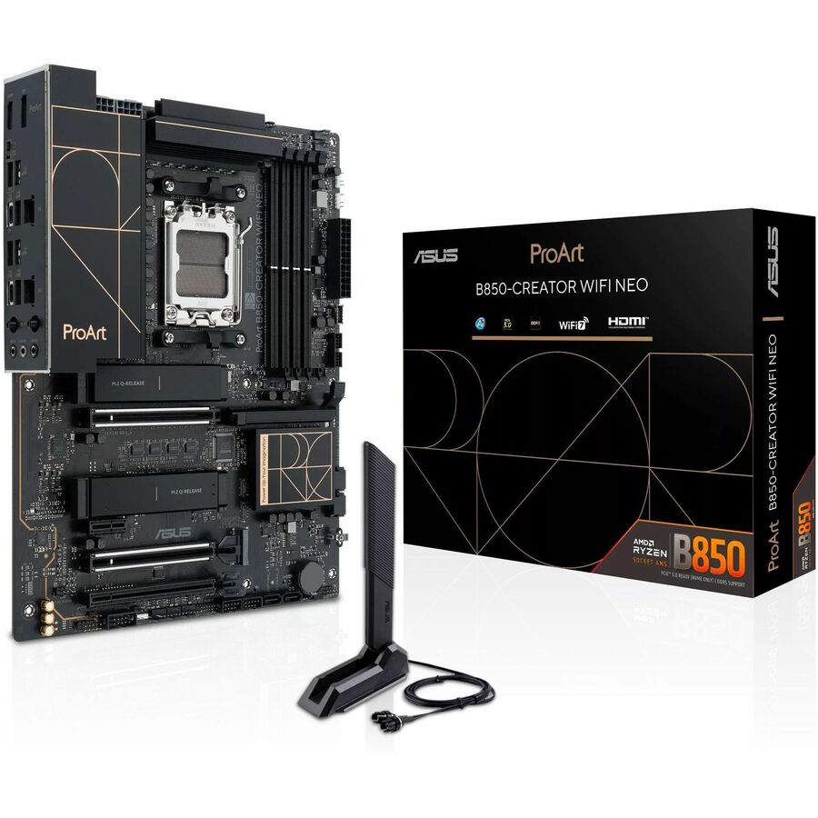 Alternate-Image8 Image for Asus ROG ProArt B850-CREATOR WIFI NEO Gaming Desktop Motherboard - AMD B850 Chipset - Socket AM5 - ATX