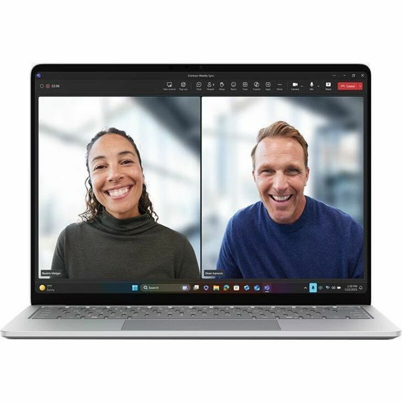 Front Image for Microsoft Surface Laptop 13.8" Notebook - Intel Core Ultra X7 - 16 GB - 256 GB SSD