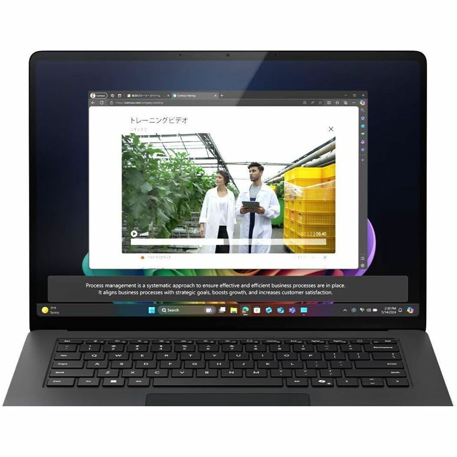 Alternate-Image6 Image for Microsoft Surface Laptop 15" Notebook - Intel Core Ultra 5 - 32 GB - 512 GB SSD - Black