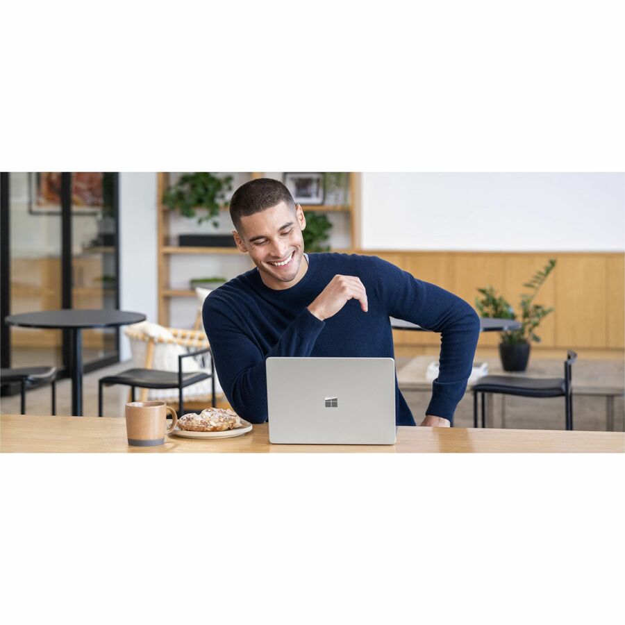 Life-Style Image for Microsoft Surface Laptop 13" Notebook - Intel Core Ultra 5 - 16 GB - 512 GB SSD - Platinum
