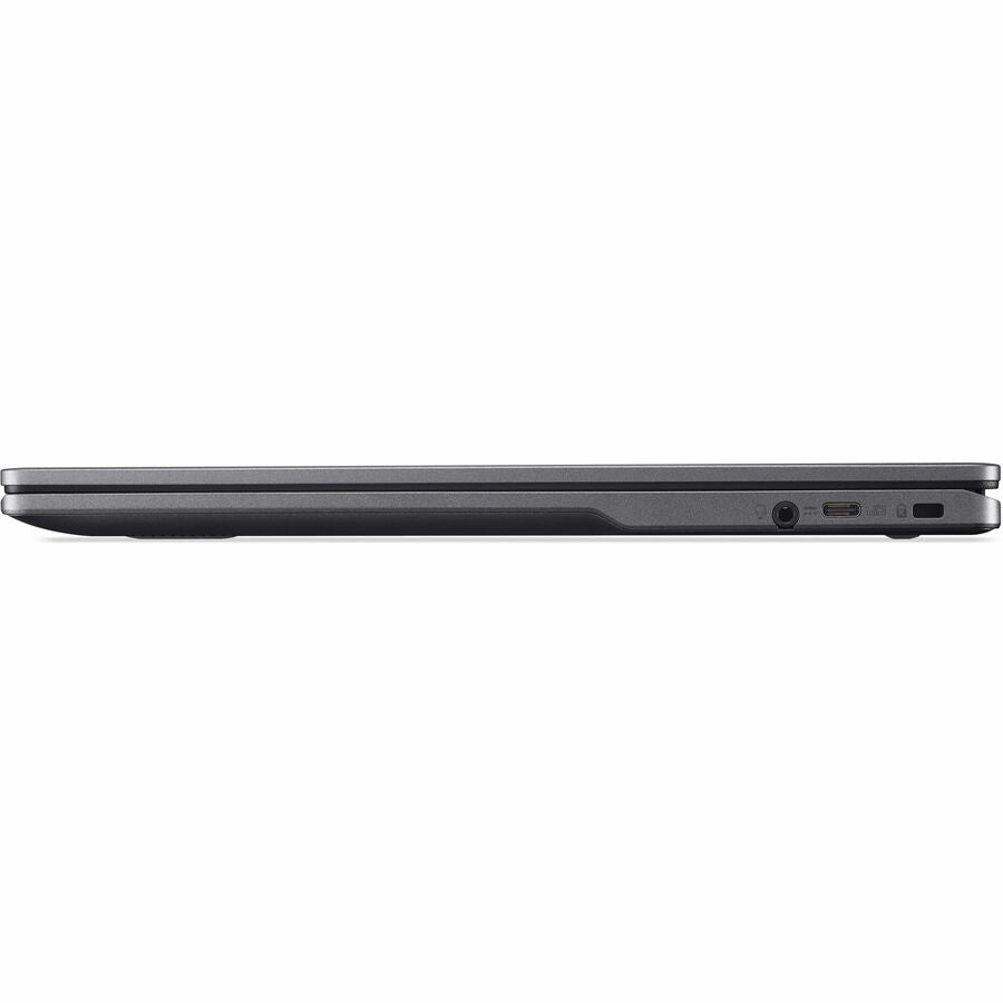 Left Image for Acer Chromebook Plus 515 CBE595-2T CBE595-2T-3764 15.6" Touchscreen Clamshell Chromebook - Full HD - 60 Hz - Intel Core 3 Series 1 100U - 256 GB PCI Express NVMe 4.0 SSD - English (US) Keyboard - Iron