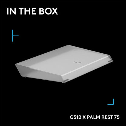 Alternate-Image9 Image for Logitech G G512 X PALM REST 75, LIGHTSYNC RGB Lightbar-Amplifying Acrylic Palm Rest, Laser Etched, Premium Support for G512 X 75 Gaming Keyboard