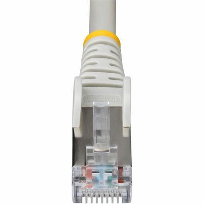Alternate-Image3 Image for StarTech 3ft Gray CAT6a Ethernet Cable, Snagless RJ45, 10G, 100W PoE, S/FTP, LSZH, 27AWG Pure Copper, 500MHz, Shielded Network Patch Cord