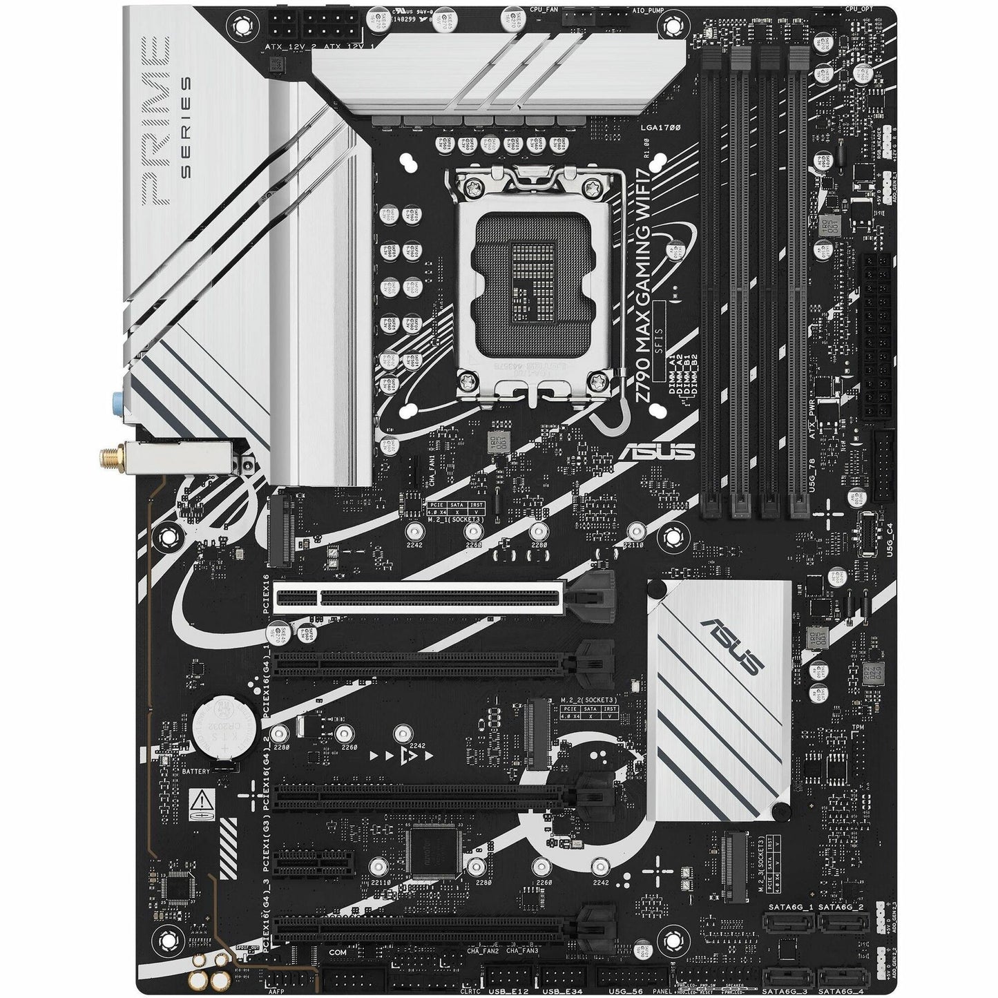 Main Image for Asus Z790 MAX GAMING WIFI7 Gaming Desktop Motherboard - Intel Z790 Chipset - Socket LGA-1700 - ATX