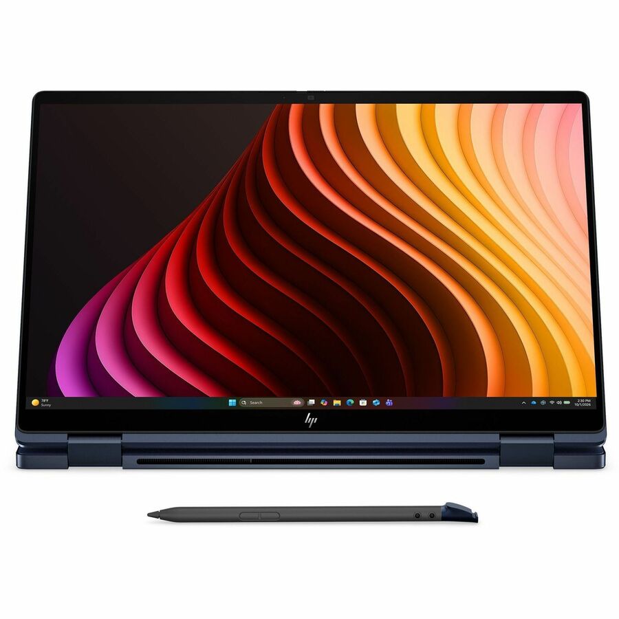 Alternate-Image7 Image for HP EliteBook X Flip G2i 14" Touchscreen Convertible Copilot+ PC 2 in 1 Notebook - 2.8K - 120 Hz - Intel Core Ultra 7 Series 3 366H - vPro Technology - 32 GB - 512 GB SSD - English Keyboard - Atmospheric Blue