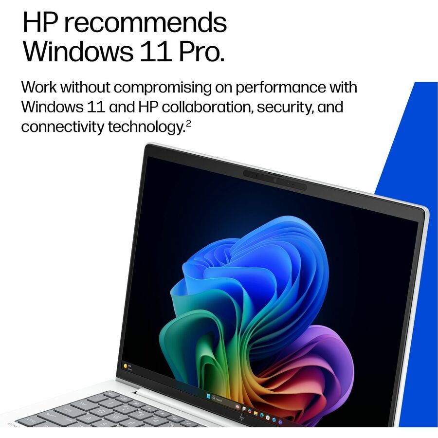 Alternate-Image10 Image for HP EliteBook 8 G2i 14" Touchscreen Copilot+ PC Notebook - WUXGA - Intel Core Ultra 7 Series 3 365 - vPro Technology - 32 GB - 512 GB SSD - English Keyboard - Glacier Silver Aluminum
