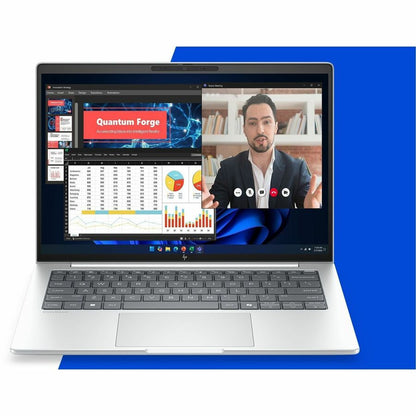 Alternate-Image7 Image for HP EliteBook 8 G2i 14" Touchscreen Copilot+ PC Notebook - WUXGA - Intel Core Ultra 7 Series 3 365 - vPro Technology - 32 GB - 512 GB SSD - English Keyboard - Glacier Silver Aluminum