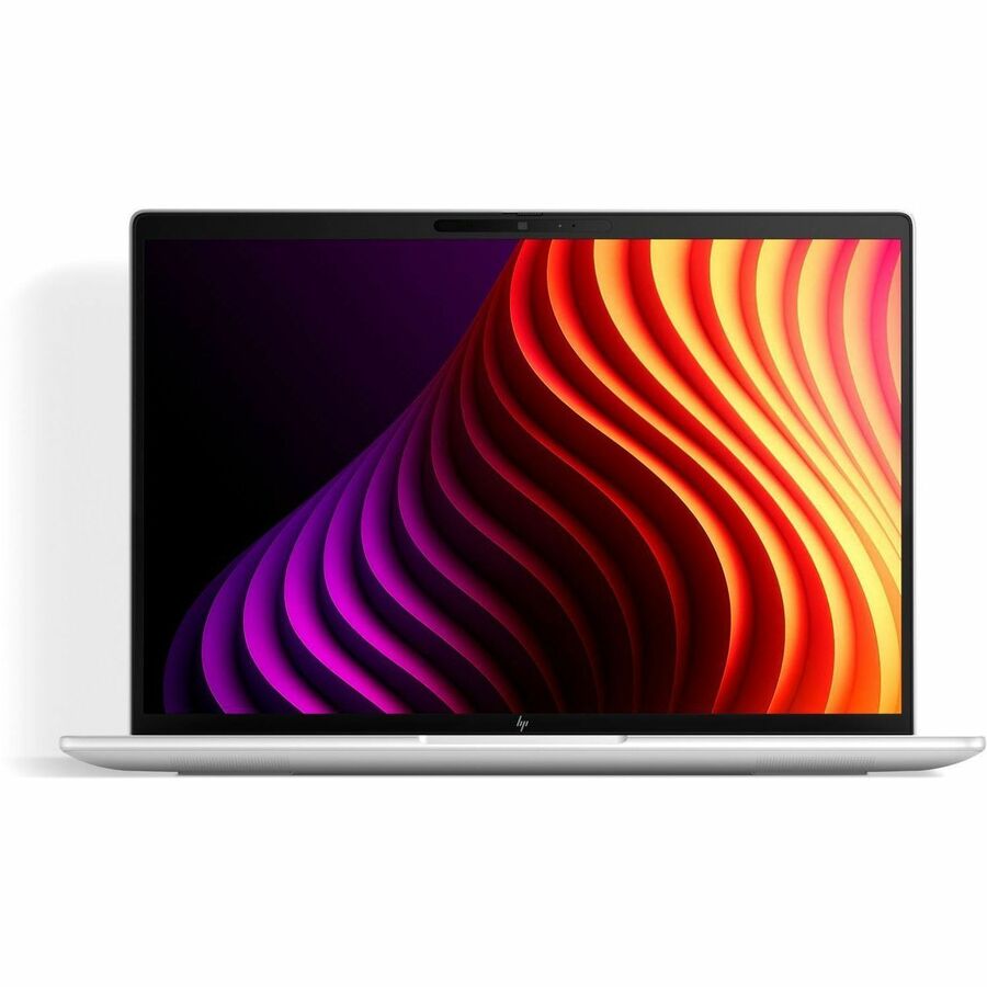 Front Image for HP EliteBook 8 G2i 14" Touchscreen Copilot+ PC Notebook - WUXGA - Intel Core Ultra 7 Series 3 365 - vPro Technology - 32 GB - 512 GB SSD - English Keyboard - Glacier Silver Aluminum