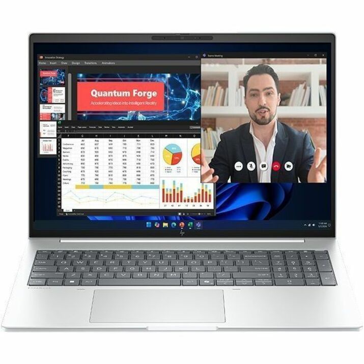 Alternate-Image6 Image for HP EliteBook 8 G2i 16" Touchscreen Notebook - WUXGA - Intel Core Ultra 7 Series 3 365 - 32 GB - 512 GB SSD - English Keyboard - Glacier Silver Aluminum