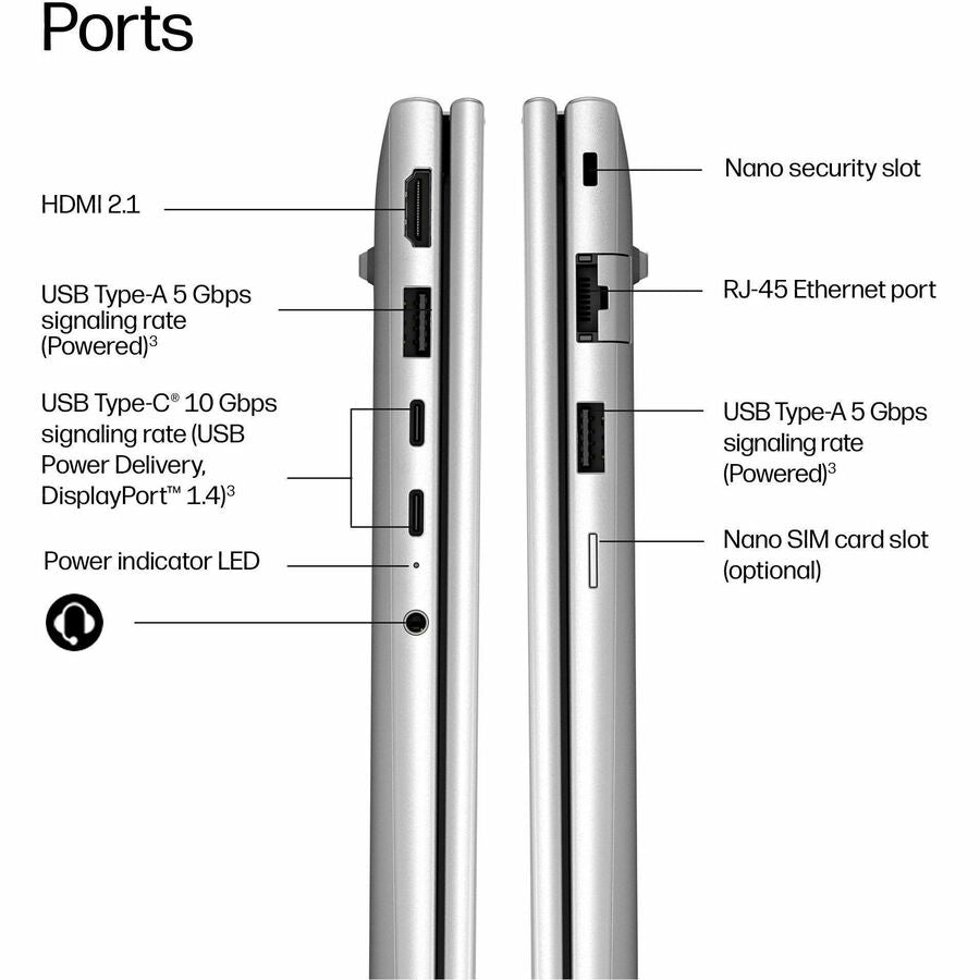 Alternate-Image6 Image for HP ProBook 4 G2a 16" Touchscreen Copilot+ PC Notebook - WUXGA - AMD Ryzen AI 7 Ryzen AI 400 445 - 16 GB - 512 GB SSD - English Keyboard - Pike Silver Aluminum