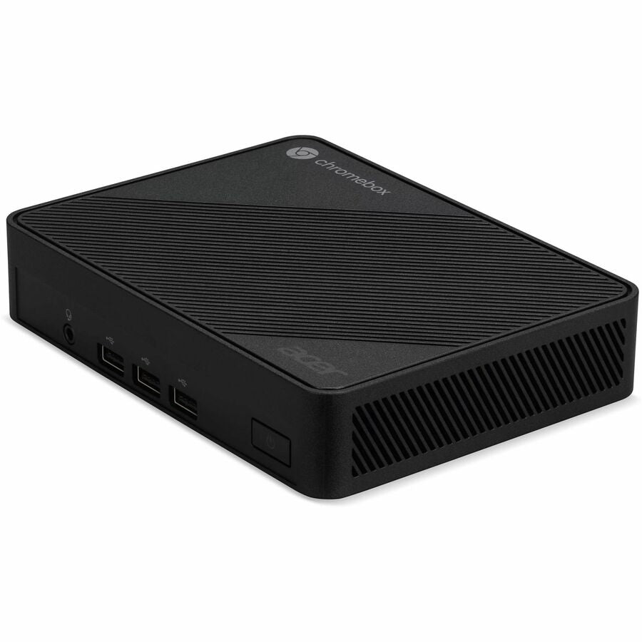 Left Image for Acer Chromebox CXM2 Chromebox - Intel N-Series N150 - 8 GB - 64 GB Flash Memory Capacity - Mini PC - Black