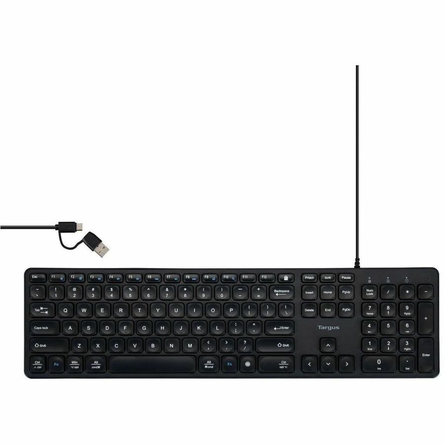 Alternate-Image6 Image for Targus&reg; Full-Size Wired EcoSmart&reg; Keyboard & Mouse Combo