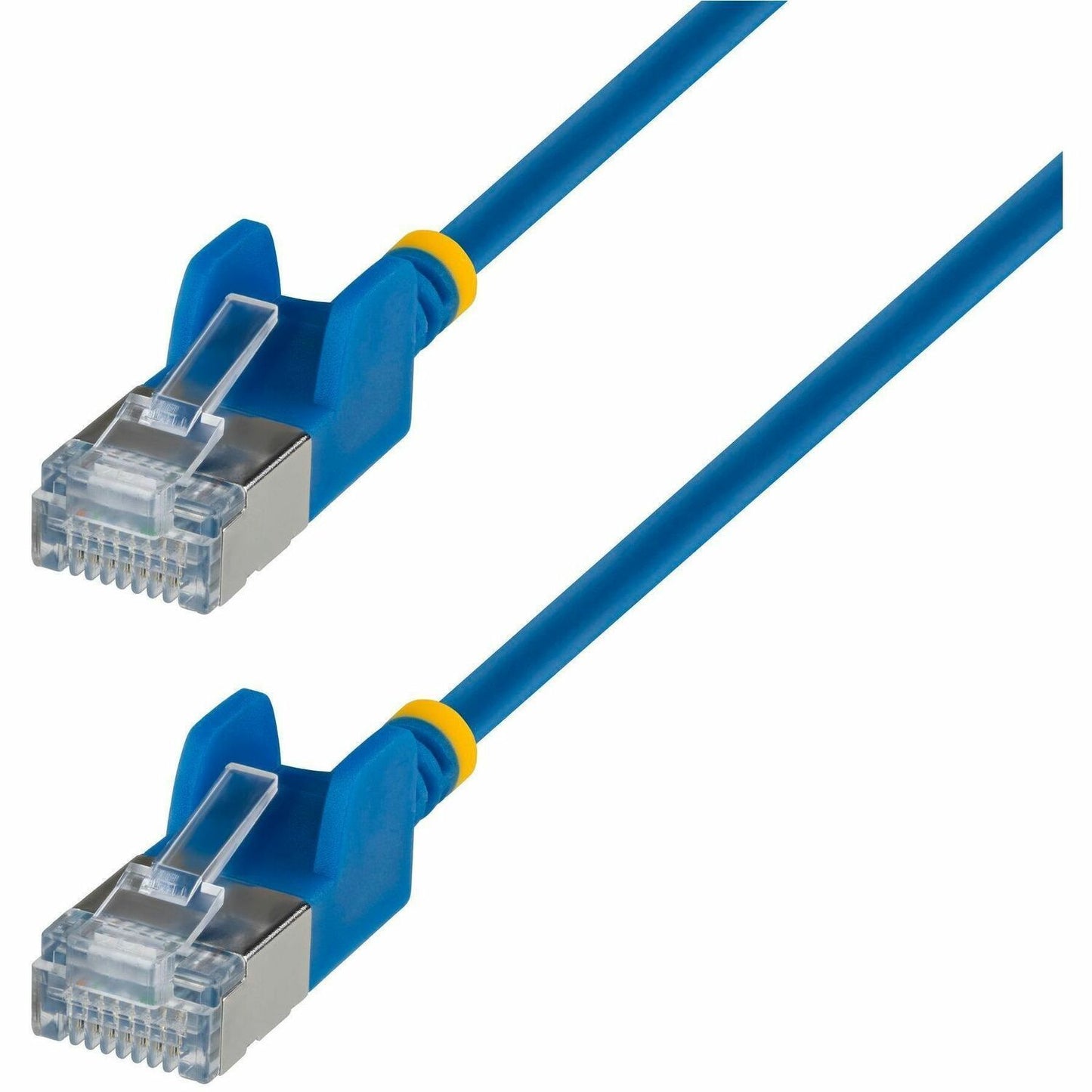 Main Image for StarTech 14ft Blue Ultra Slim CAT6a Ethernet Cable, Snagless, FTP Bare Copper Wire, 34AWG Slim RJ45 Patch Cord