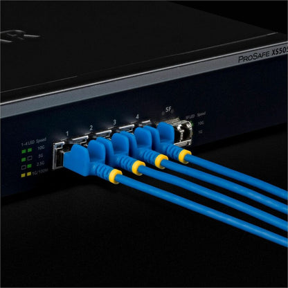 Alternate-Image4 Image for StarTech 7ft Blue Ultra Slim CAT6a Ethernet Cable, Snagless, FTP, Bare Copper Wire, 34AWG Slim RJ45 Patch Cord