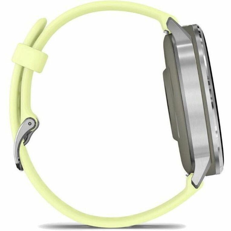 Right Image for Garmin Venu 4 - 45 mm Silver with Citron Silicone band