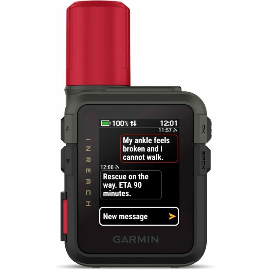 Front Image for Garmin inReach Mini 3 Plus Handheld GPS Navigator - Rugged - Handheld, Portable
