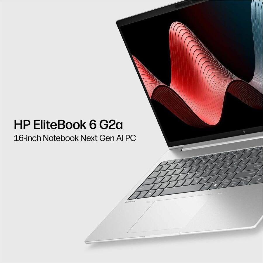Alternate-Image9 Image for HP EliteBook 6 G2a 16" Copilot+ PC Notebook - WUXGA - AMD Ryzen AI 5 PRO Ryzen AI PRO 400 435 - 16 GB - 256 GB SSD - English Keyboard - Pike Silver Aluminum