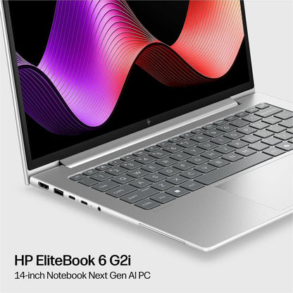 Alternate-Image9 Image for HP EliteBook 6 G2i 14" Copilot+ PC Notebook - WUXGA - Intel Core Ultra 5 Series 3 325 - 16 GB - 512 GB SSD - English Keyboard - Pike Silver Aluminum