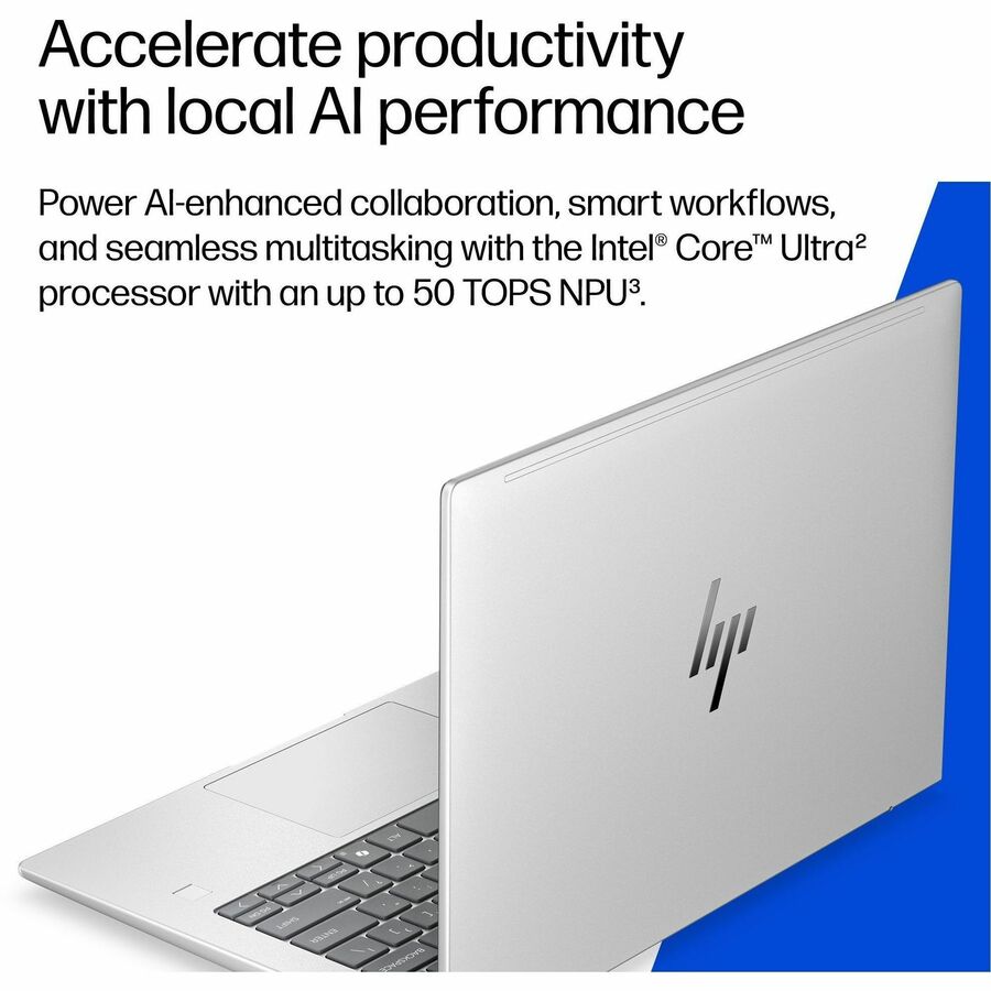 Alternate-Image10 Image for HP EliteBook 6 G2i 14" Copilot+ PC Notebook - WUXGA - Intel Core Ultra 5 Series 3 325 - 16 GB - 512 GB SSD - English Keyboard - Pike Silver Aluminum