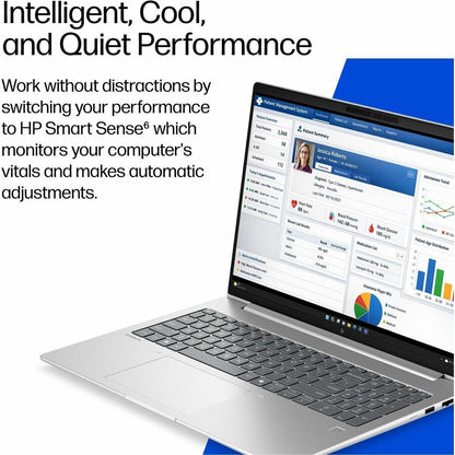 Alternate-Image9 Image for HP EliteBook 6 G2i 16" Copilot+ PC Notebook - WUXGA - Intel Core Ultra 5 Series 3 335 - 16 GB - 512 GB SSD - English Keyboard - Pike Silver Aluminum