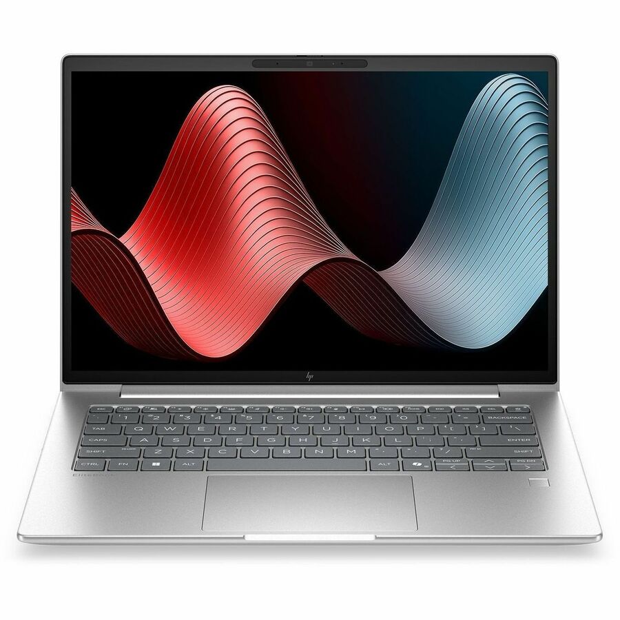 Front Image for HP EliteBook 6 G2a 14" Touchscreen Copilot+ PC Notebook - WUXGA - AMD Ryzen AI 7 PRO Ryzen AI PRO 400 450 - 48 GB - 512 GB SSD - English Keyboard - Pike Silver Aluminum