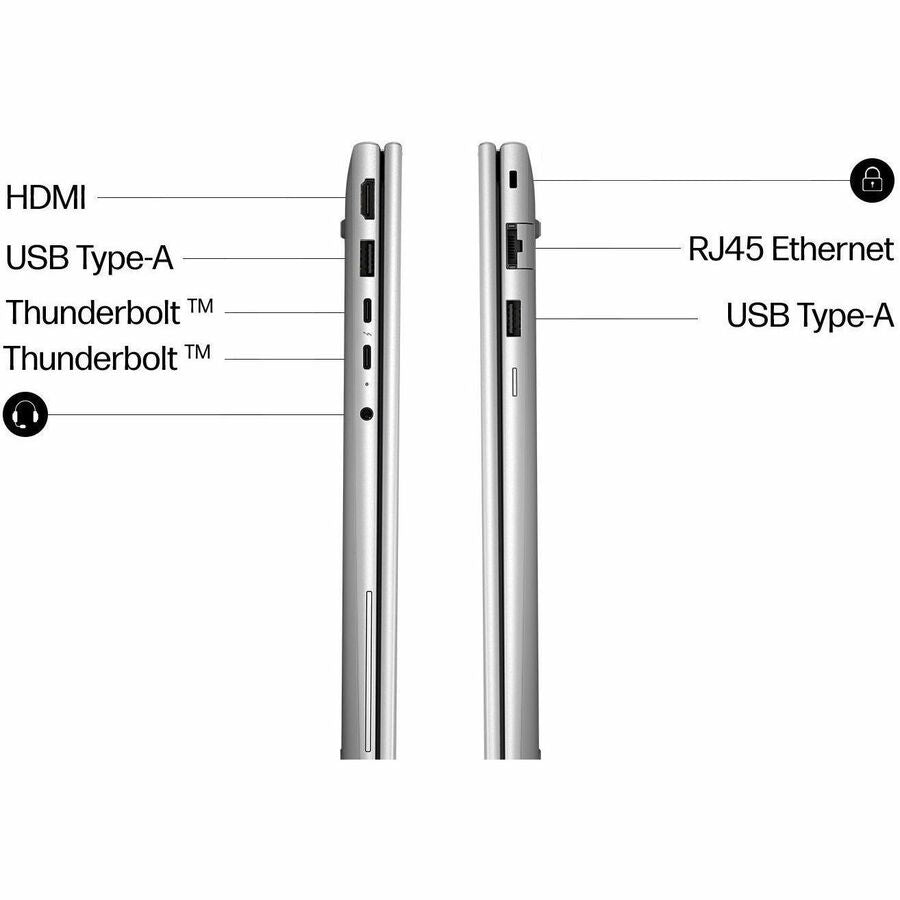 Alternate-Image4 Image for HP EliteBook 6 G2a 16" Touchscreen Copilot+ PC Notebook - WUXGA - AMD Ryzen AI 7 PRO Ryzen AI PRO 400 450 - 48 GB - 512 GB SSD - English Keyboard - Pike Silver Aluminum