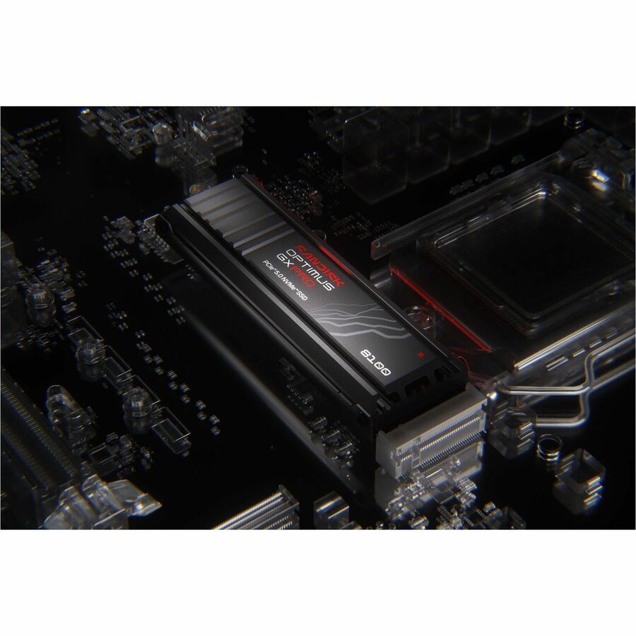 Alternate-Image3 Image for SanDisk Optimus GX PRO 8100 SDSP82800TAN-000E0 8 TB Solid State Drive - M.2 2280 Internal - PCI Express NVMe (PCI Express NVMe 5.0 x4) - Write Intensive