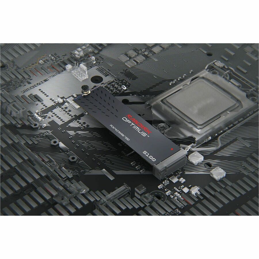 Alternate-Image3 Image for SanDisk Optimus 5100 SDSP51400TAN-000E0 4 TB Solid State Drive - M.2 2280 Internal - PCI Express NVMe (PCI Express NVMe 4.0 x4)
