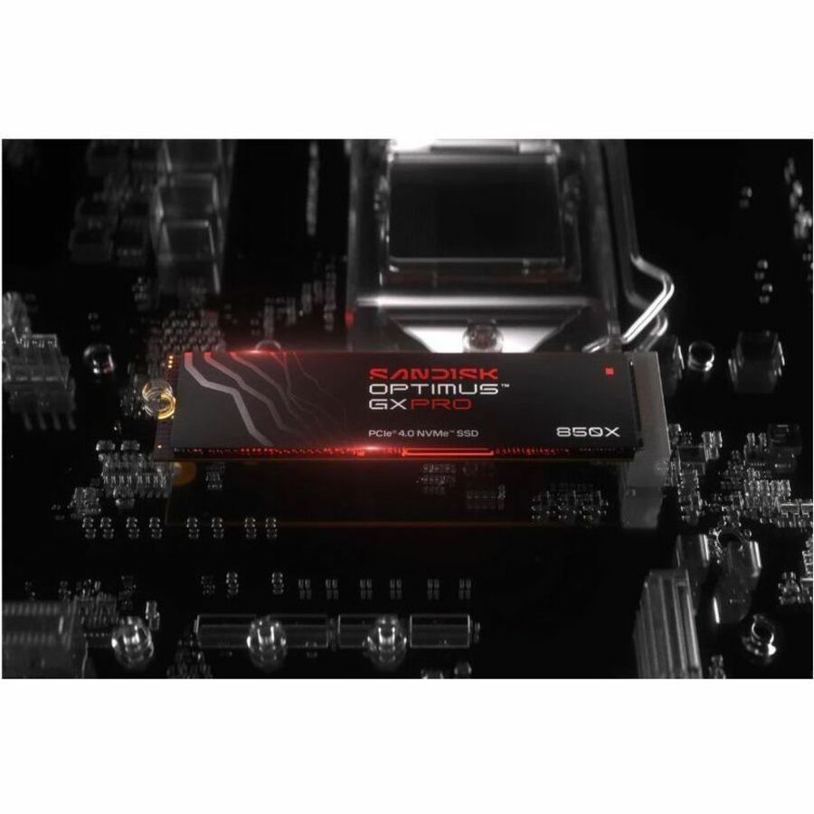 Alternate-Image3 Image for SanDisk Optimus GX PRO 850X SDSP81400TAN-000E0 4 TB Solid State Drive - M.2 2280 Internal - PCI Express NVMe (PCI Express NVMe 4.0 x4)