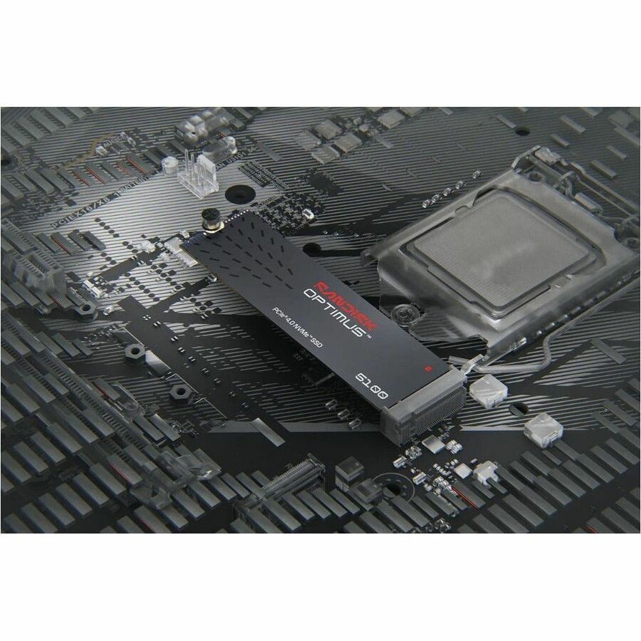 Alternate-Image2 Image for SanDisk Optimus 5100 SDSP51500GAN-000E0 500 GB Solid State Drive - M.2 2280 Internal - PCI Express NVMe (PCI Express NVMe 4.0 x4)