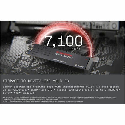 Alternate-Image3 Image for SanDisk Optimus 5100 SDSP51500GAN-000E0 500 GB Solid State Drive - M.2 2280 Internal - PCI Express NVMe (PCI Express NVMe 4.0 x4)