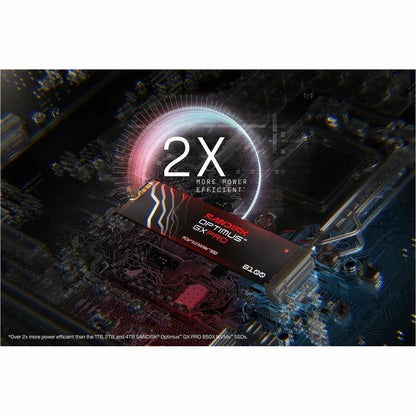 Alternate-Image5 Image for SanDisk Optimus GX PRO 8100 SDSP82200TAN-000E0 2 TB Solid State Drive - M.2 2280 Internal - PCI Express NVMe (PCI Express NVMe 5.0 x4) - Write Intensive