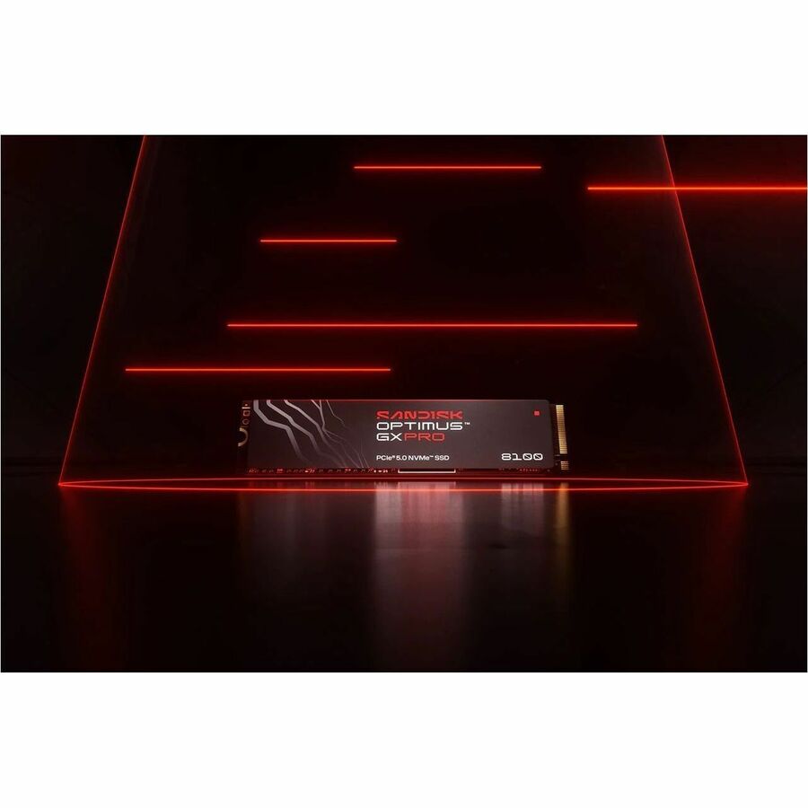 Alternate-Image7 Image for SanDisk Optimus GX PRO 8100 SDSP82200TAN-000E0 2 TB Solid State Drive - M.2 2280 Internal - PCI Express NVMe (PCI Express NVMe 5.0 x4) - Write Intensive