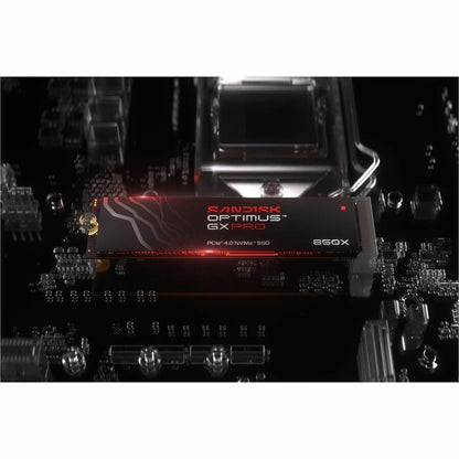 Alternate-Image3 Image for SanDisk Optimus GX PRO 850X SDSP81100TAN-000E0 1 TB Solid State Drive - M.2 2280 Internal - PCI Express NVMe (PCI Express NVMe 4.0 x4)