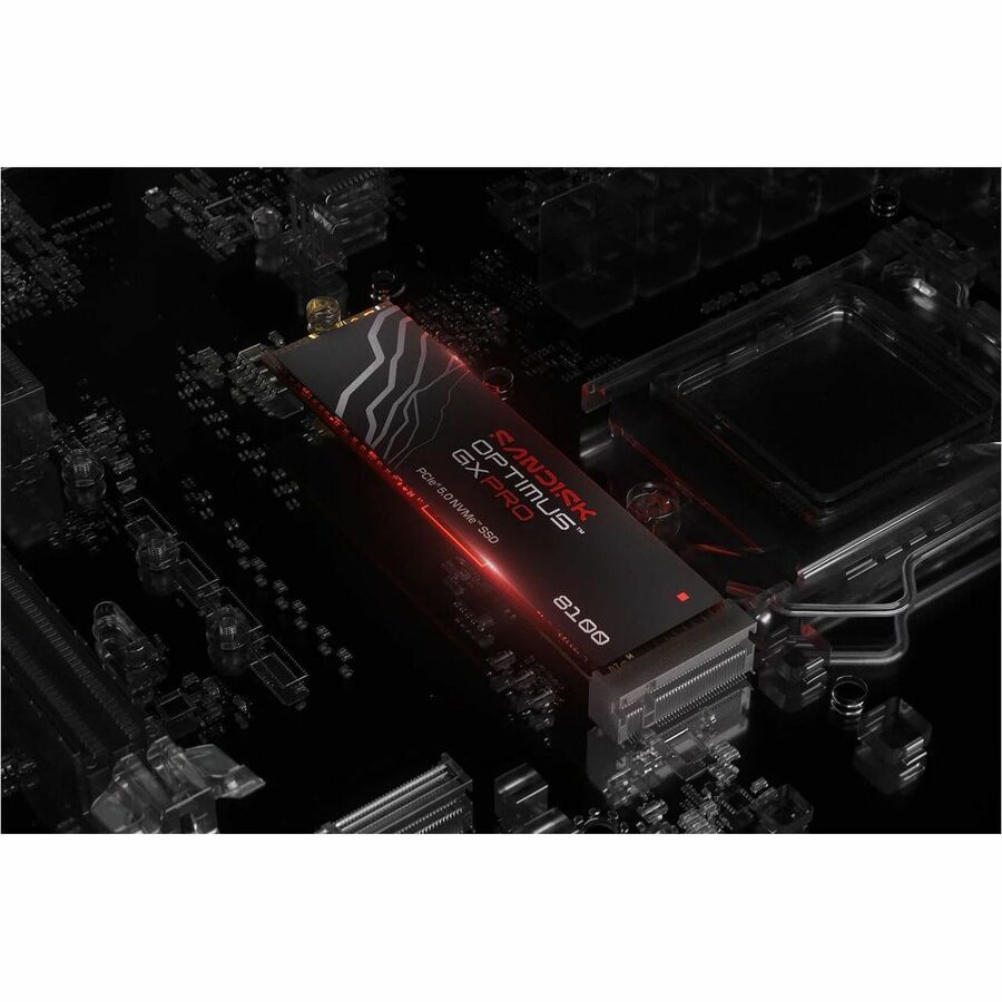 Alternate-Image7 Image for SanDisk Optimus GX PRO 8100 SDSP82400TAN-000E0 4 TB Solid State Drive - M.2 2280 Internal - PCI Express NVMe (PCI Express 5.0 x4) - Write Intensive
