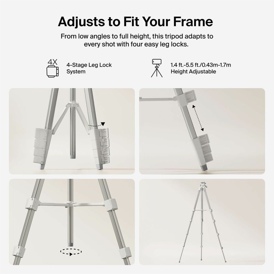 Alternate-Image8 Image for Belkin Tripod Stand, Sand