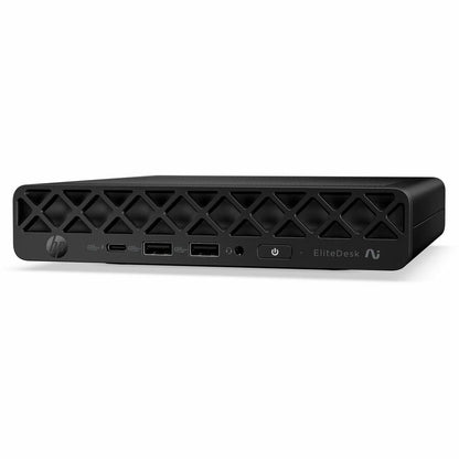 Left Image for HP EliteDesk 8 G2i Desktop Computer - Intel Core Ultra 5 Series 3 336H - 32 GB - 512 GB PCI Express NVMe 5.0 SSD - Mini PC - Jack Black