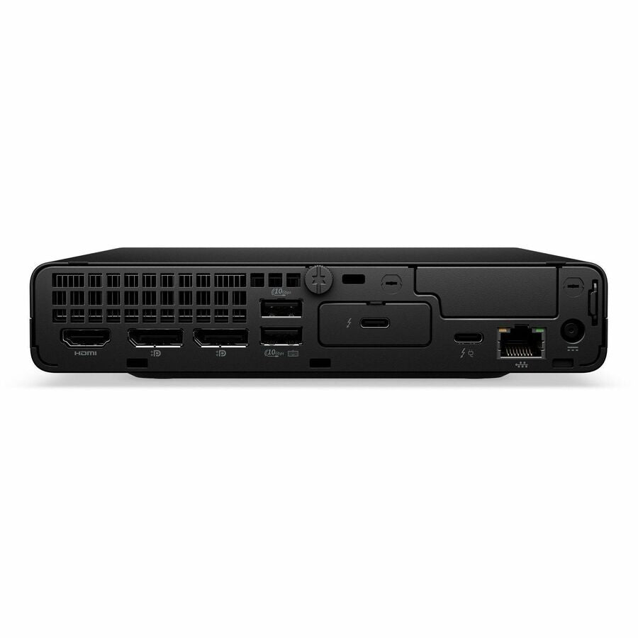 Rear Image for HP EliteDesk 8 G2i Desktop Computer - Intel Core Ultra 5 Series 3 325 - 16 GB - 256 GB PCI Express NVMe SSD - Mini PC - Jack Black