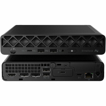 Alternate-Image1 Image for HP EliteDesk 8 G2i Desktop Computer - Intel Core Ultra 5 Series 3 336H - 16 GB - PCI Express NVMe SSD - Mini PC - Jack Black