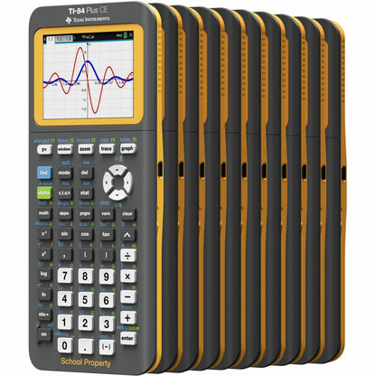 Main Image for TI84PLUSCE 10 pack: Includes 10 EZ Spot Calculators with rechargeable batteries