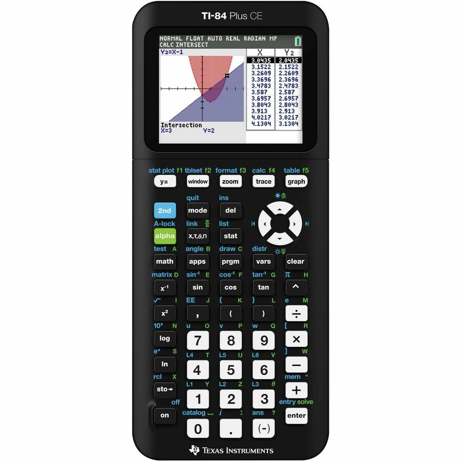 Alternate-Image2 Image for TI84PLUSCE 10 pack: Includes 10 EZ Spot Calculators with rechargeable batteries