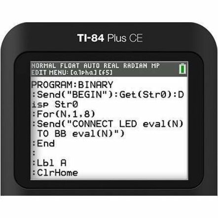 Alternate-Image8 Image for TI84PLUSCE 10 pack: Includes 10 EZ Spot Calculators with rechargeable batteries
