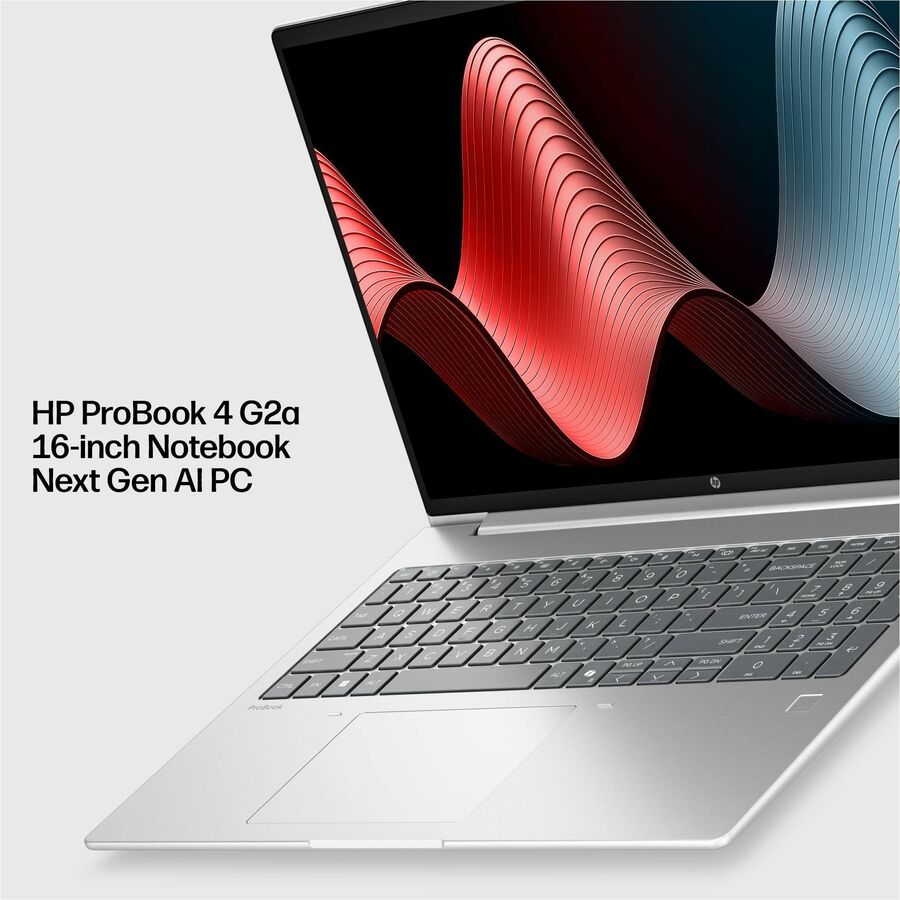 Alternate-Image7 Image for HP ProBook 4 G2a 16" Copilot+ PC Notebook - WUXGA - AMD Ryzen AI 5 Ryzen AI 400 430 - 16 GB - 256 GB SSD - English Keyboard - Pike Silver Aluminum