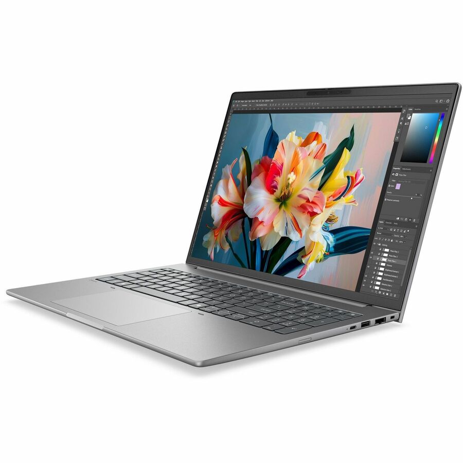 Alternate-Image7 Image for HP ZBook 8 G2i 14" Copilot+ PC Mobile Workstation - WUXGA - Intel Core Ultra 7 Series 3 356H - 16 GB - 512 GB SSD - English Keyboard - Meteor Silver Aluminum