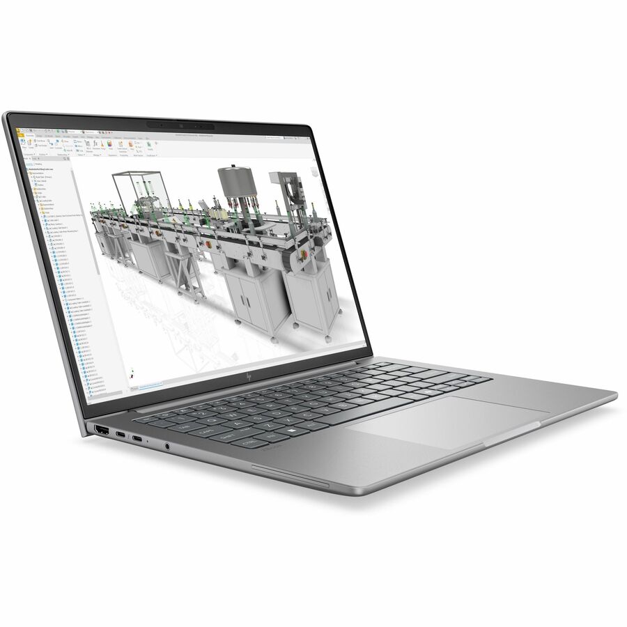 Alternate-Image10 Image for HP ZBook 8 G2i 14" Touchscreen Copilot+ PC Mobile Workstation - WUXGA - Intel Core Ultra 7 Series 3 356H - 16 GB - 512 GB SSD - English Keyboard - Meteor Silver Aluminum