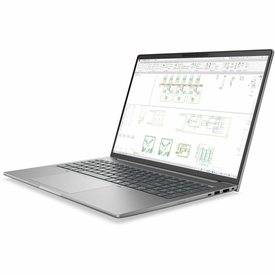 Alternate-Image6 Image for HP ZBook 8 G2i 16" Copilot+ PC Mobile Workstation - WUXGA - 60 Hz - Intel Core Ultra 7 Series 3 356H - 16 GB - 512 GB SSD - English Keyboard - Meteor Silver Aluminum
